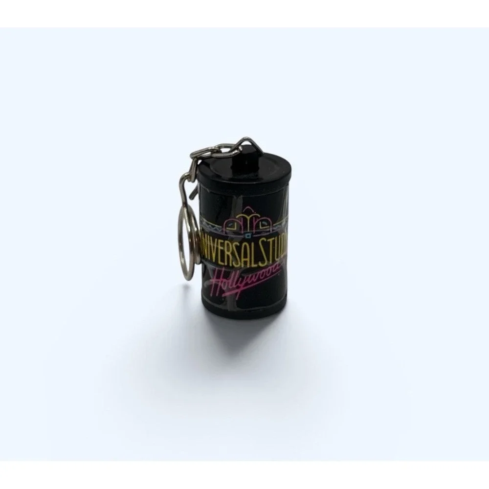 UNIVERSAL STUDIOS FILM ROLL‎ KEYCHAIN MINI ADDRESS BOOK